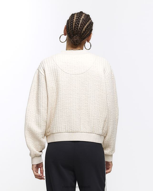 kehakate kreem naised River Island tepitud bomber dressipluus 44TLL3945