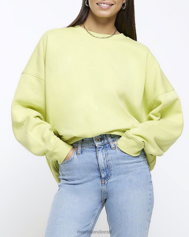 kehakate laimiroheline naised River Island ülisuur dressipluus 44TLL578