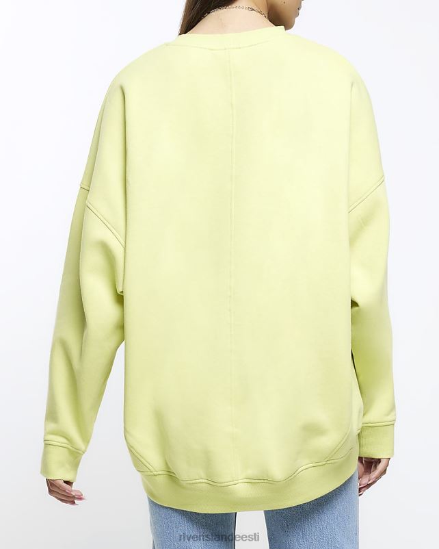 kehakate laimiroheline naised River Island ülisuur dressipluus 44TLL578