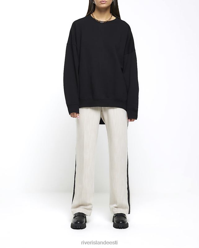 kehakate must naised River Island ülisuur dressipluus 44TLL577