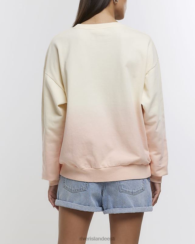 kehakate roosa naised River Island ombre kaunistusega dressipluus 44TLL4617