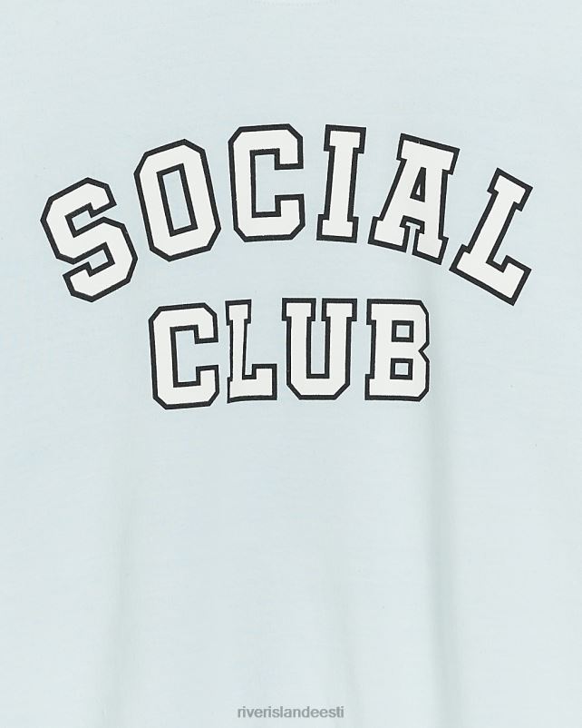 kehakate sinine naised River Island graafiline dressipluus 44TLL3885