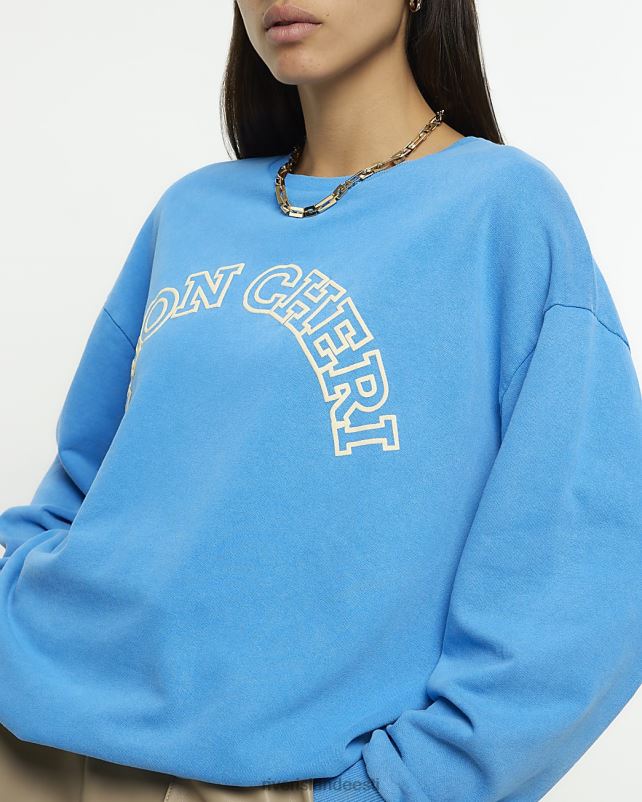 kehakate sinine naised River Island mon cherie dressipluus 44TLL676