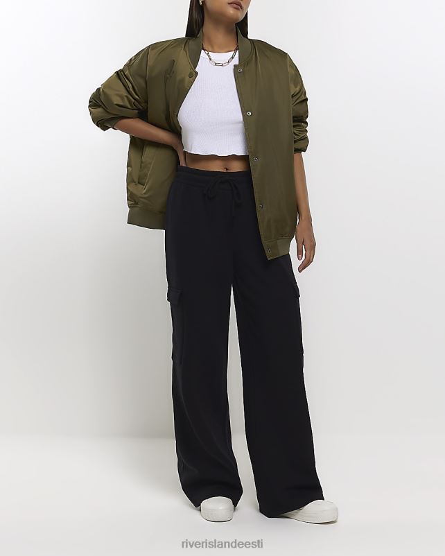 kehakate must naised River Island laia jalaga kaubajooksjad 44TLL1252