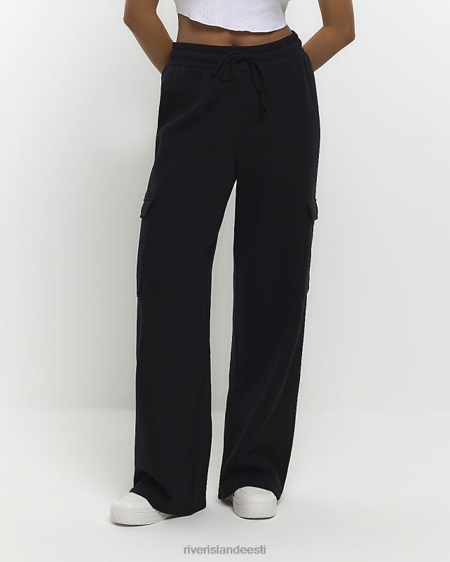 kehakate must naised River Island laia jalaga kaubajooksjad 44TLL1252