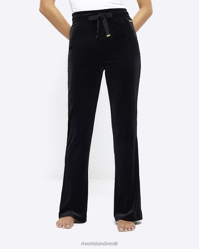 kehakate must naised River Island veluurjooksjad 44TLL4093
