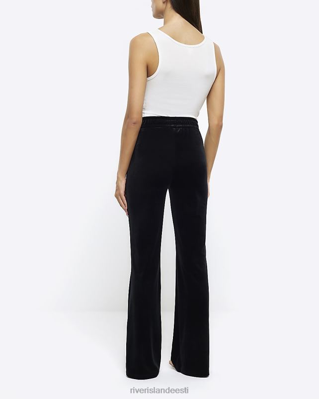 kehakate must naised River Island veluurjooksjad 44TLL4093