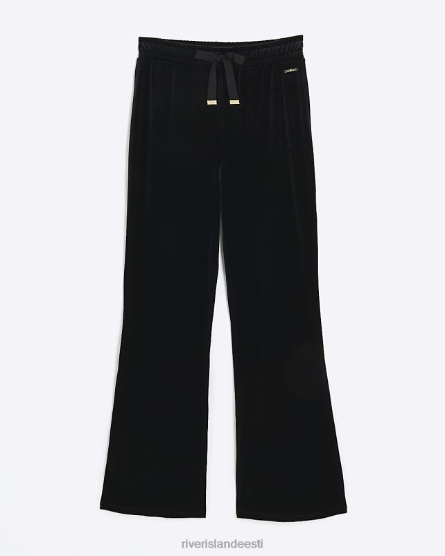 kehakate must naised River Island veluurjooksjad 44TLL4093