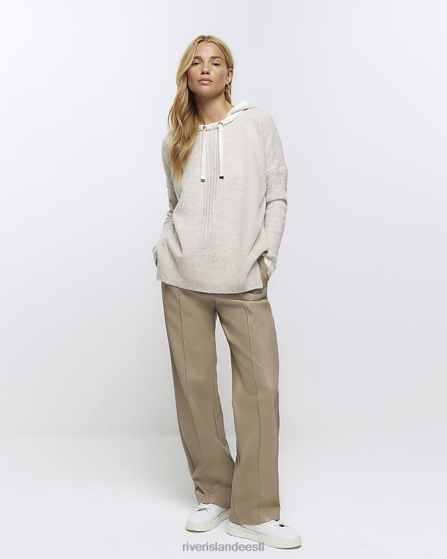 kehakate beež naised River Island kapuutsiga hüppaja 44TLL3977