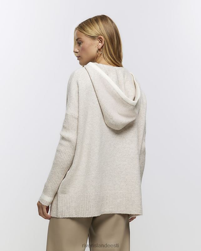 kehakate beež naised River Island kapuutsiga hüppaja 44TLL3977
