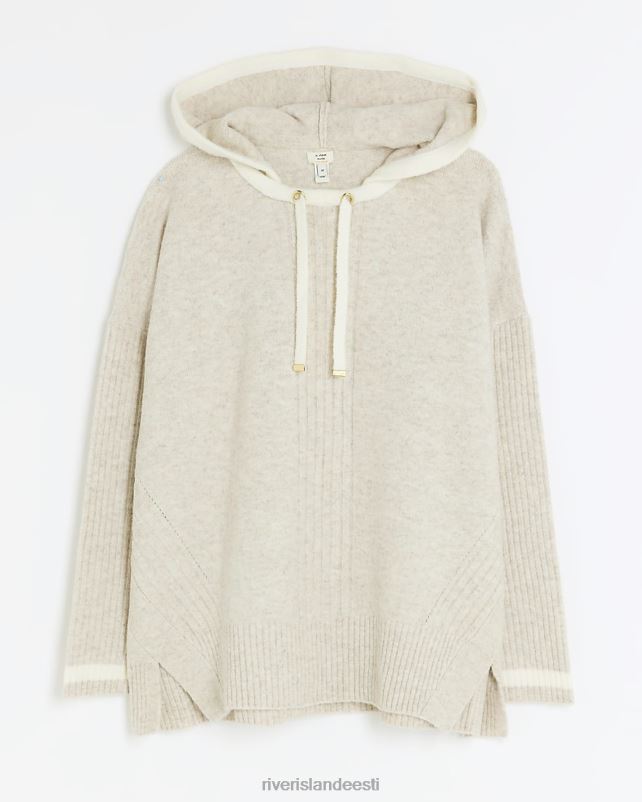 kehakate beež naised River Island kapuutsiga hüppaja 44TLL3977