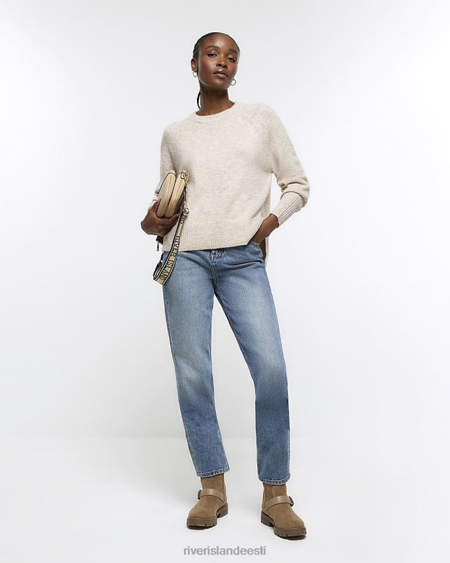 kehakate beež naised River Island kootud kampsun 44TLL118