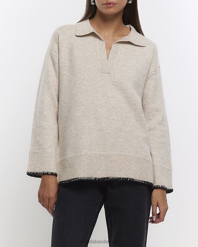 kehakate beež naised River Island kraega hüppaja 44TLL268