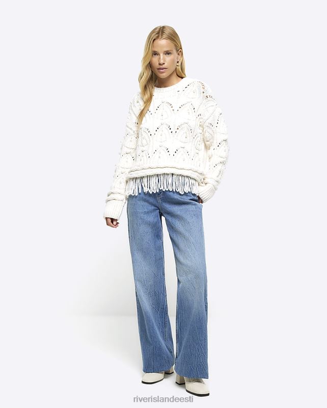 kehakate kreem naised River Island kaabliga kootud narmastega hüppaja 44TLL130