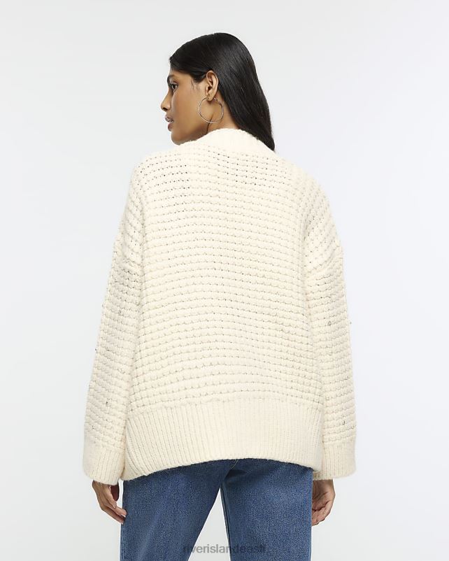 kehakate kreem naised River Island kaunistatud kardigan 44TLL4126