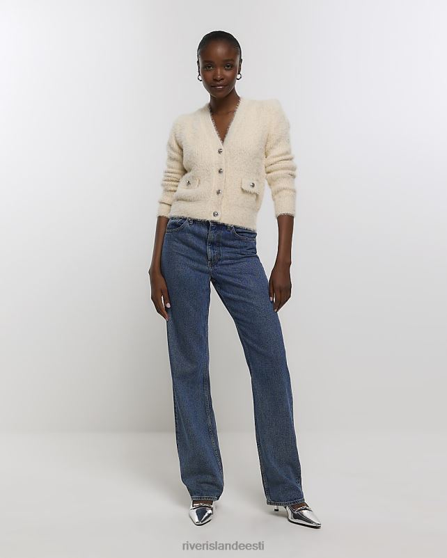 kehakate kreem naised River Island kootud õlakatetega kardigan 44TLL265