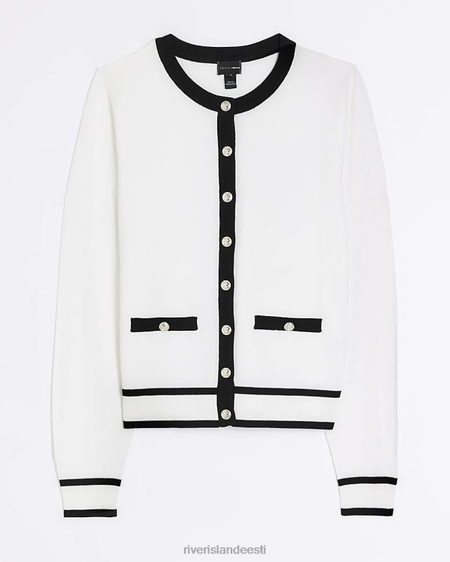 kehakate kreem naised River Island nööbiga kootud kardigan 44TLL3796