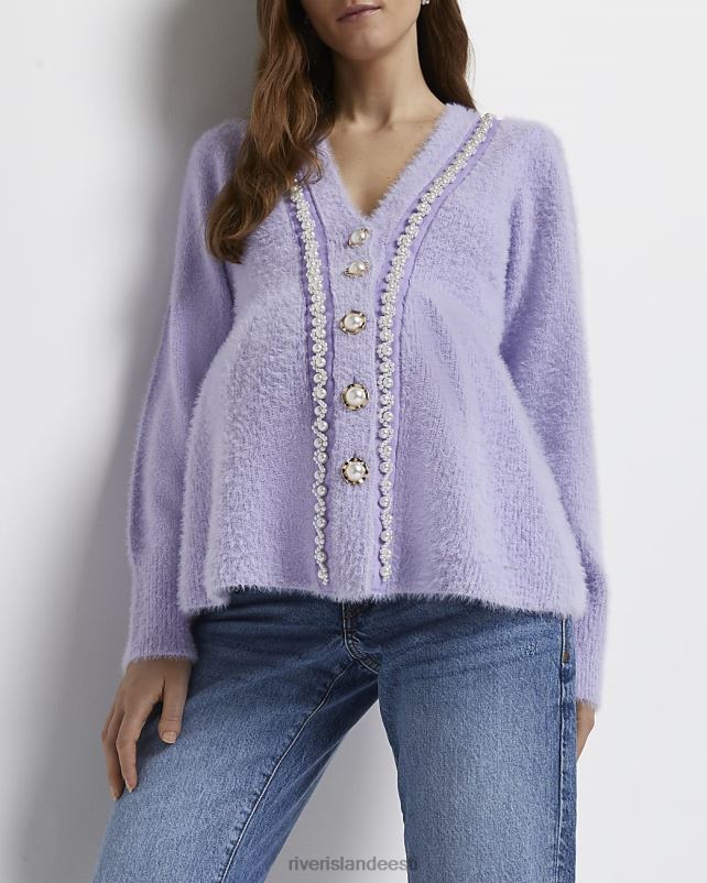 kehakate lilla naised River Island rasedate peplum kardigan 44TLL5369