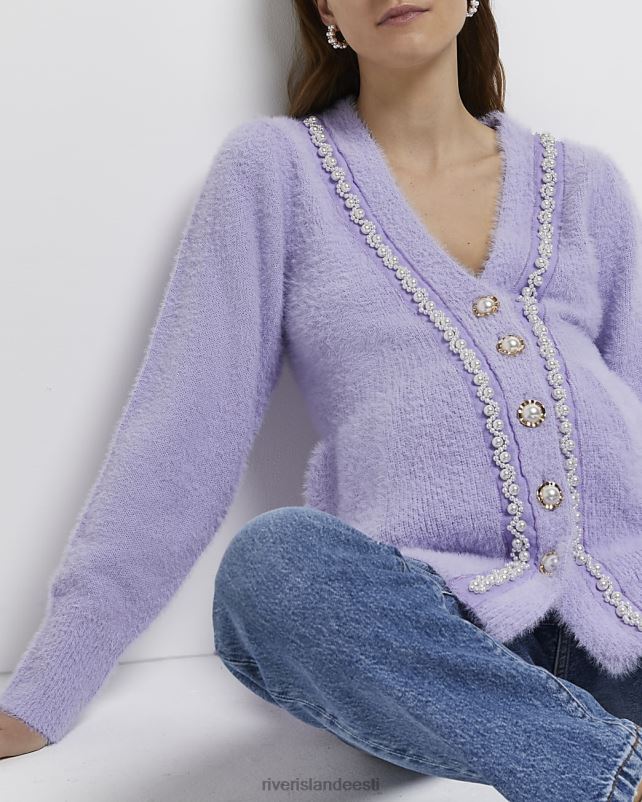 kehakate lilla naised River Island rasedate peplum kardigan 44TLL5369