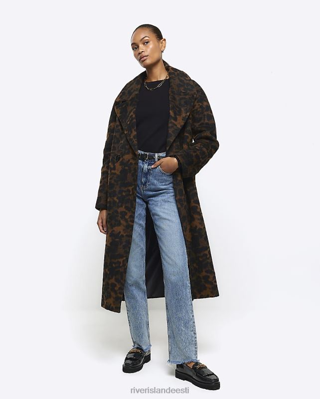 kehakate must naised River Island pikkade varrukatega topp 44TLL312