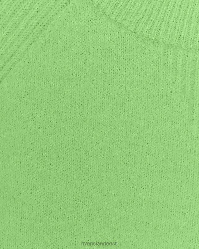 kehakate roheline naised River Island kootud kampsun 44TLL122