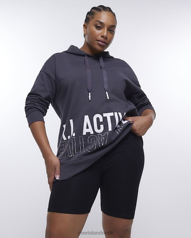 kehakate must naised River Island pluss ri aktiivsed rattapüksid 44TLL5210