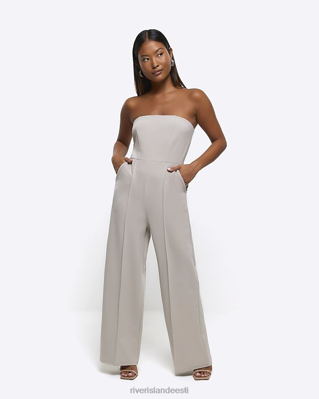 kehakate hall naised River Island Petite Bandeau kombinesoon 44TLL5242