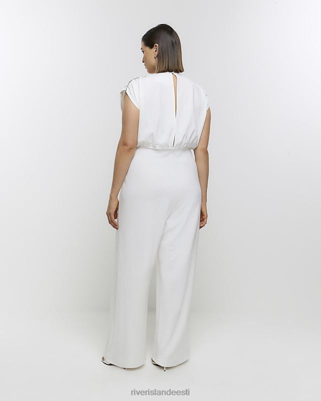 kehakate kreem naised River Island pluss kaunistusega kombinesoon 44TLL5071