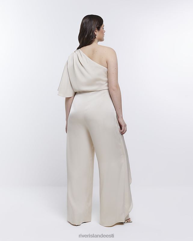 kehakate kreem naised River Island pruutneitsi drapeeritud õlgade kombinesoon 44TLL1878