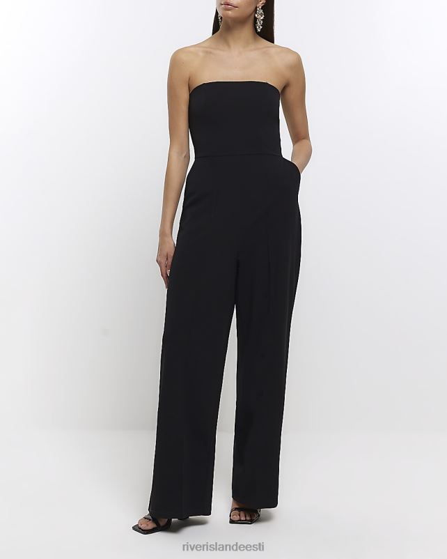 kehakate must naised River Island bandeau kombinesoon 44TLL1033