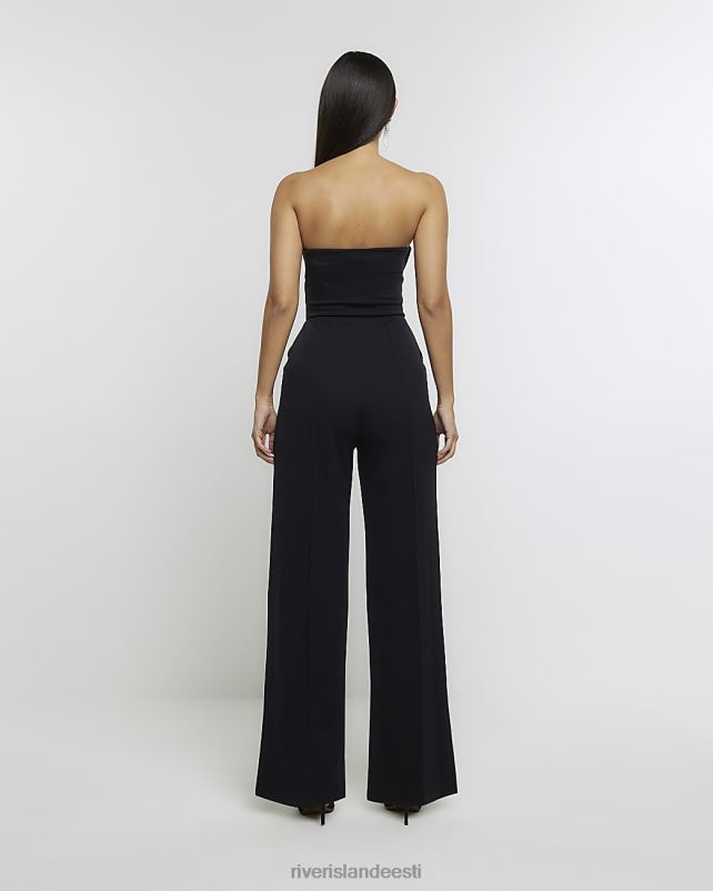 kehakate must naised River Island bandeau kombinesoon 44TLL3936