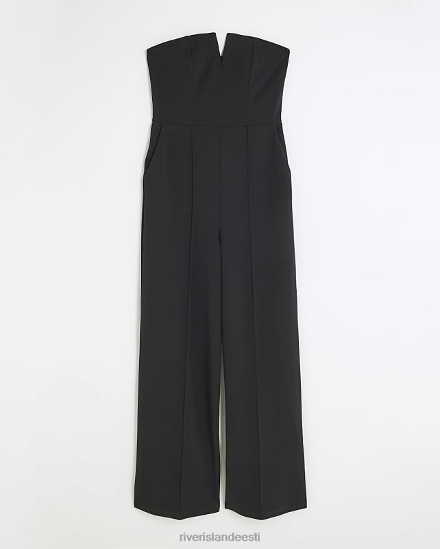 kehakate must naised River Island bandeau kombinesoon 44TLL3936