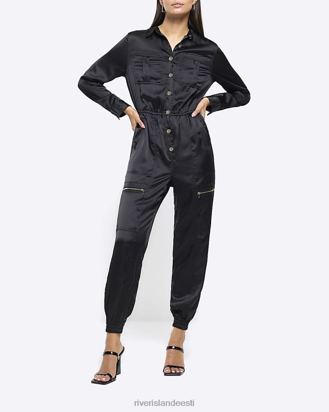 kehakate must naised River Island satiinist tarbekombine 44TLL4325