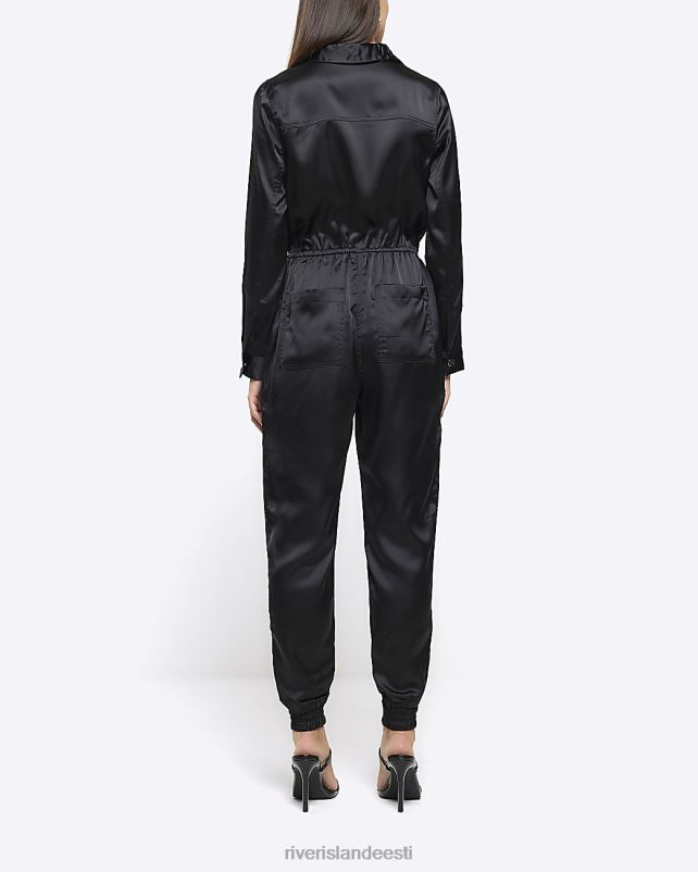 kehakate must naised River Island satiinist tarbekombine 44TLL4325