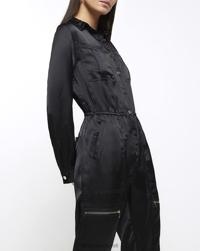 kehakate must naised River Island satiinist tarbekombine 44TLL4325