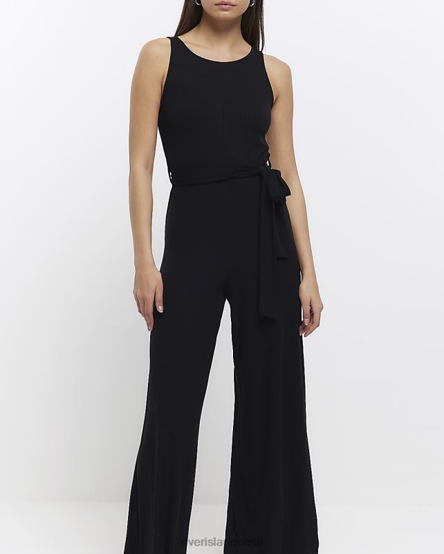 kehakate must naised River Island varrukateta kombinesoon 44TLL4741