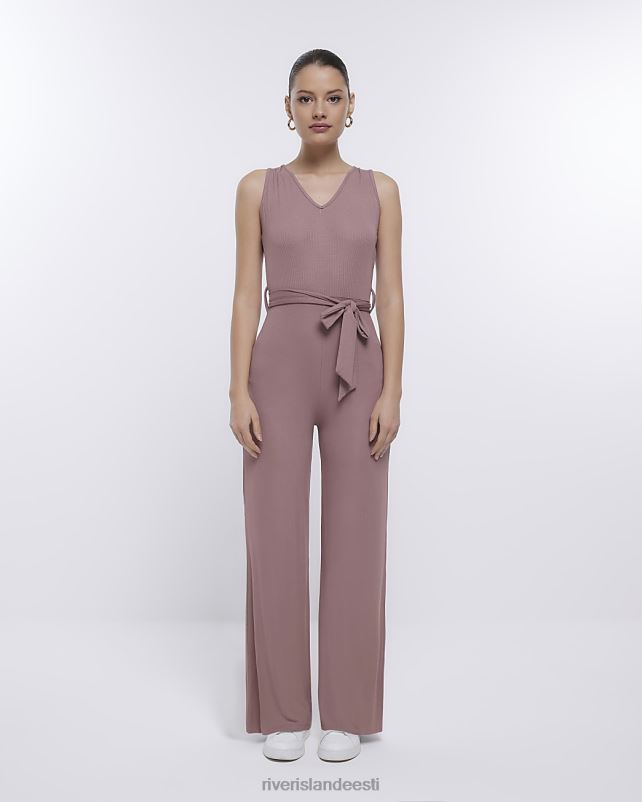 kehakate pruun naised River Island vööga kombinesoon 44TLL1970