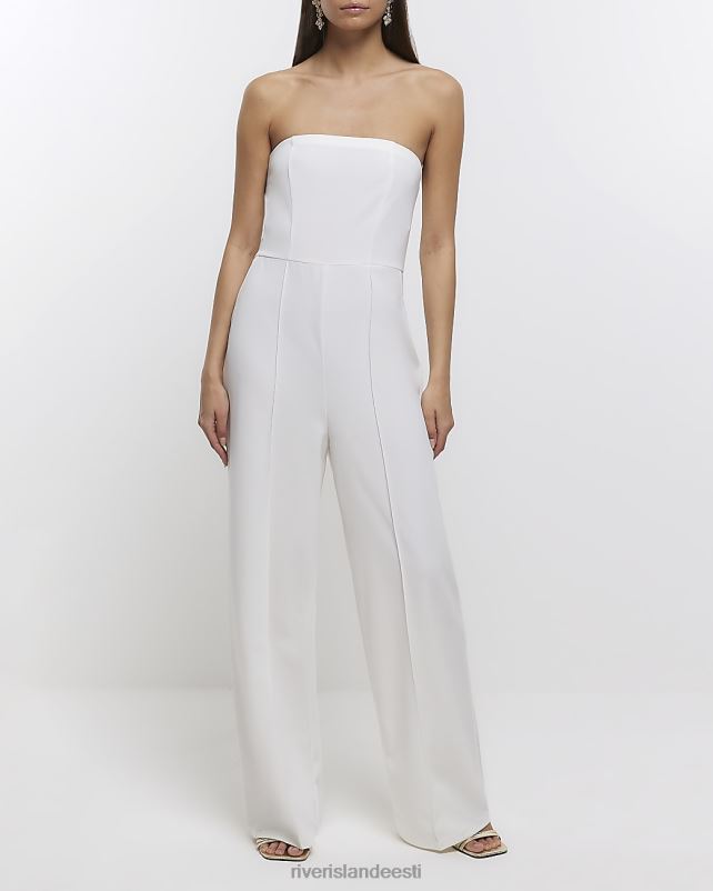 kehakate valge naised River Island bandeau kombinesoon 44TLL1036
