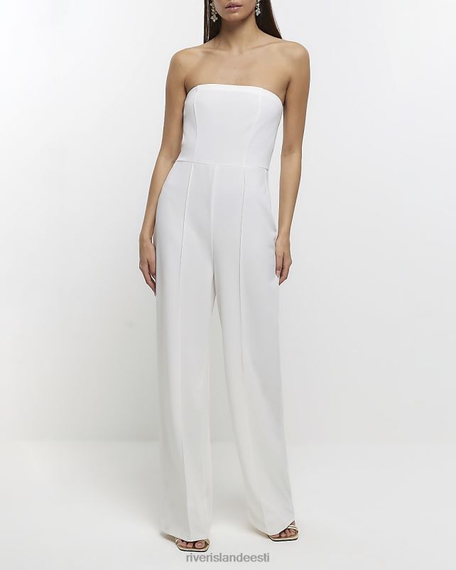 kehakate valge naised River Island bandeau kombinesoon 44TLL1036