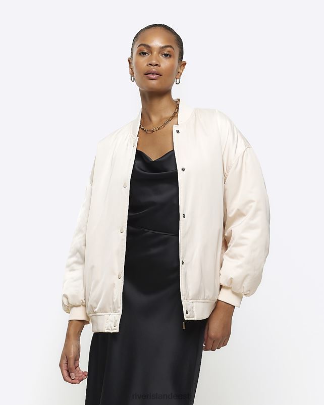 kehakate beež naised River Island nailonist bomber jope 44TLL466