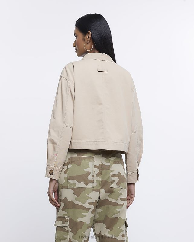 kehakate beež naised River Island vabaaja jope 44TLL1990