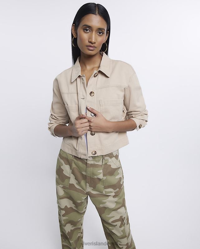 kehakate beež naised River Island vabaaja jope 44TLL1990