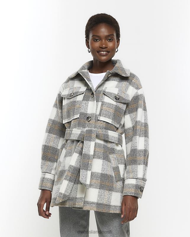 kehakate hall naised River Island check overshirt 44TLL4260