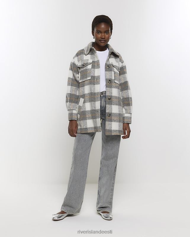 kehakate hall naised River Island check overshirt 44TLL4260