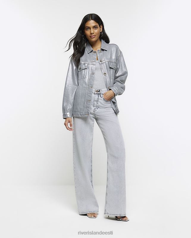 kehakate hall naised River Island denimkattega veoauto jope 44TLL1216