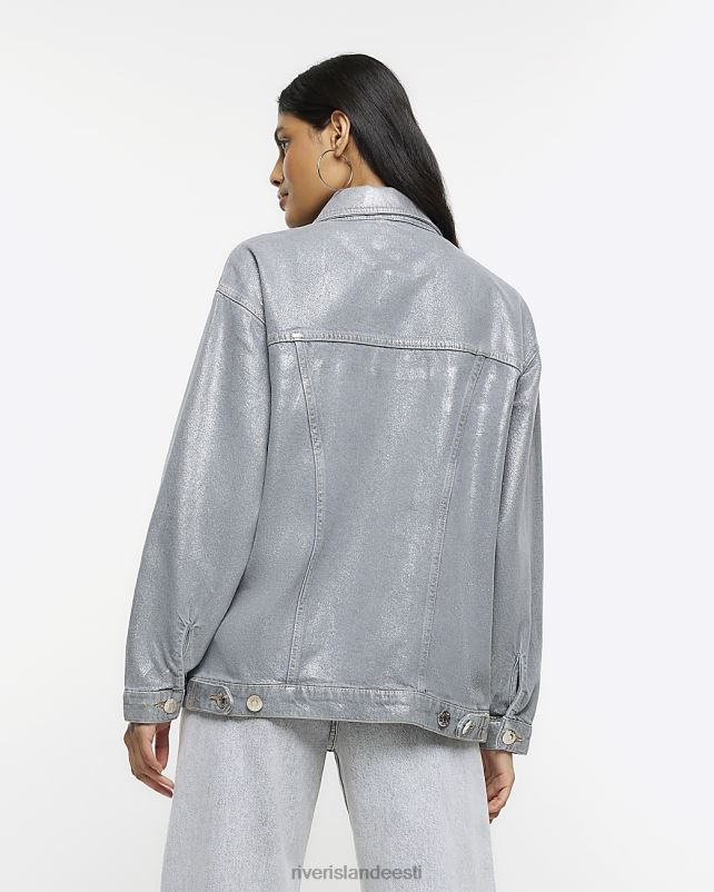 kehakate hall naised River Island denimkattega veoauto jope 44TLL1216