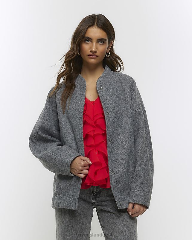 kehakate hall naised River Island ülisuur bomber jope 44TLL23