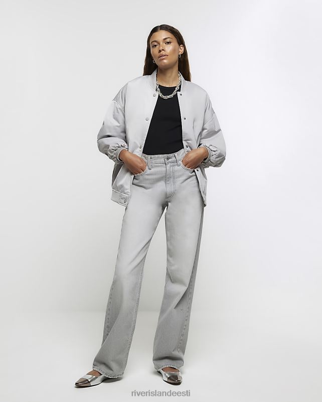 kehakate hall naised River Island nailonist bomber jope 44TLL467