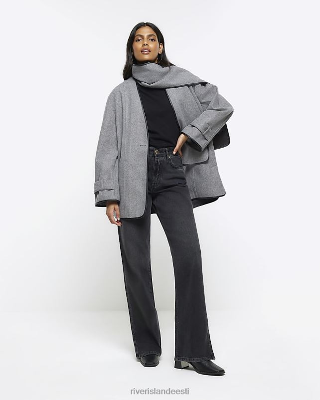 kehakate hall naised River Island salli detailmantel 44TLL3758