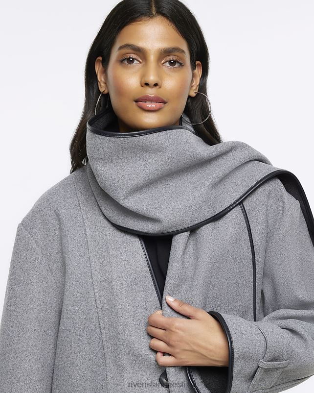 kehakate hall naised River Island salli detailmantel 44TLL3758